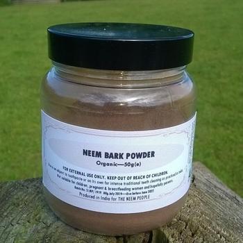 Organic Neem Bark Powder