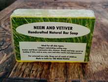 Load image into Gallery viewer, Neem and Vetiver Soap